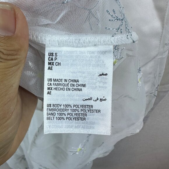 INC International Concepts Womens Small Festival Fairy Floral Mesh Duster Kimono - Picture 8 of 11